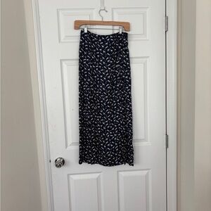Maje Navy Skirt